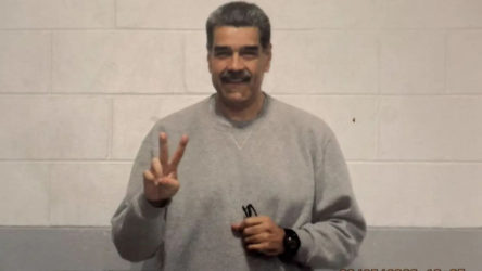 Haydur ABD tarafından alıkonulan Nicolas Maduro'nun yeni fotoğrafı paylaşıldı: Dimdik ayaktayız