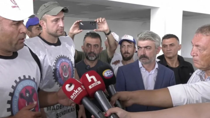 Haklarını arayan madenciler holding patronu ile görüştü: Bütün alacaklarımız ödenene kadar Ankara’dan ayrılmayacağız
