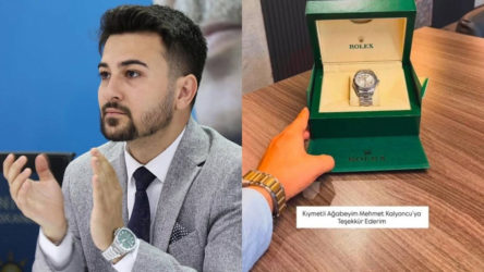 AKP’li Gençlik Kolları Başkanı’nın kolunda milyonluk saat