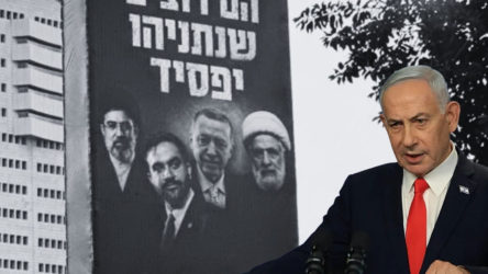 Erdoğan, Hamaney ve Mamdani aynı karede: Netanyahu'nun seçim afişi dikkat çekti