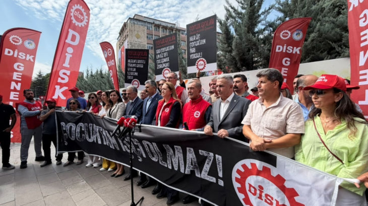 DİSK'ten MEB önünde eylem: Bir ülkenin çocukları çalışırken ölüyorsa bu düzen değişmelidir