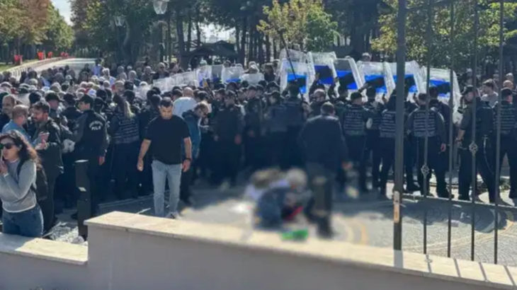 Emekli polis memuru AYM önünde kendini vurdu