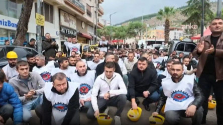 İmbat Madencilik işçileri alacakları için Ankara yolunda