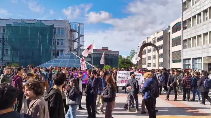 Nurettin Yıldız'ı protesto eden 14 öğrenciye ceza talebi